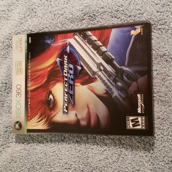 LIMITED COLLECTORS EDITION "PERFECT DARK ZERO FOR XBOX  360 - Picture 1 of 17